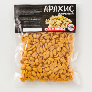 Арахис жареный со вкусом "Салями" 100гр