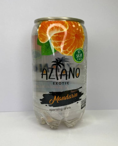 Напиток газ. Aziano Mandarin 350мл