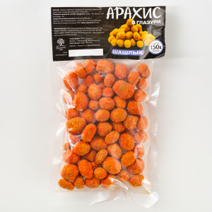 Арахис в глазури со вкусом "Шашлык" 150гр