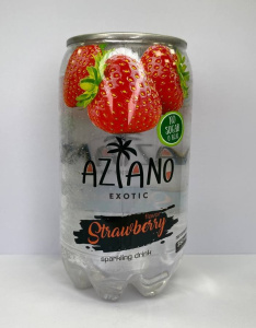Напиток газ. Aziano Strawberry 350мл