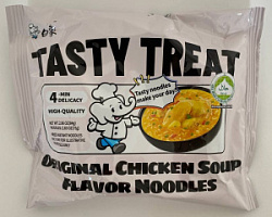 Лапша Вкусное угощение со вкусом куринного супа 84гр халяль
