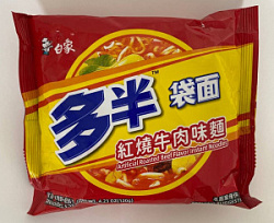 Лапша Байсян со вкусом жареной говядины 120г б/п